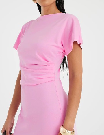 Rochie medie River Island, roz