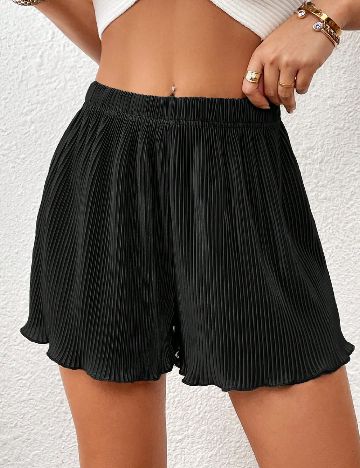 Pantaloni scurti SHEIN, negru