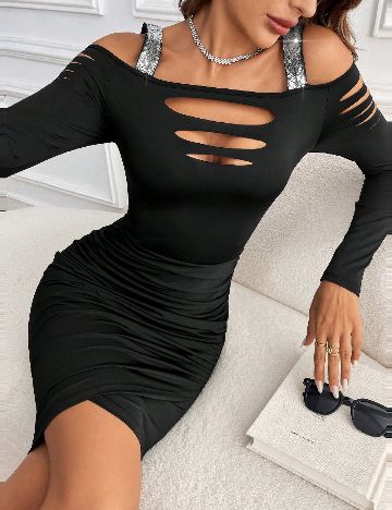 Rochie scurta SHEIN, negru