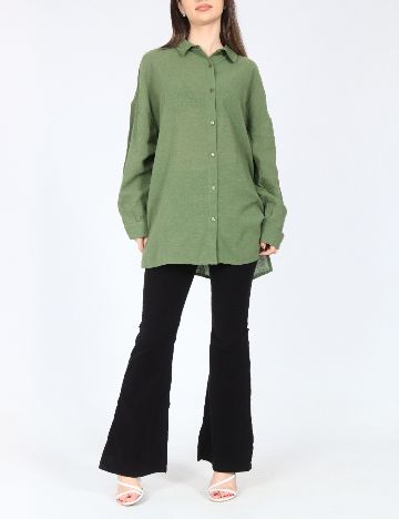 Camasa Oversize New look, verde