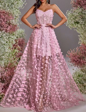 Rochie lunga SHEIN, roz