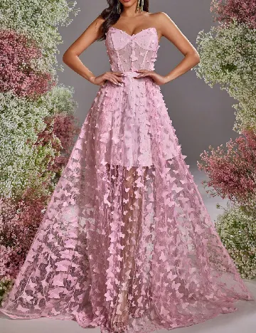 Rochie lunga SHEIN, roz