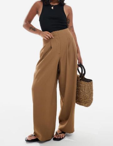 Pantaloni Miss Selfridge, maro