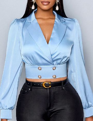 Bluza SHEIN, albastru