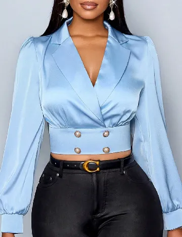 Bluza SHEIN, albastru