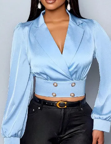 Bluza SHEIN, albastru