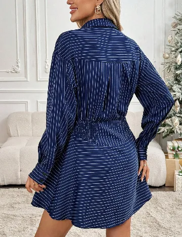 Rochie scurta SHEIN, bleumarin