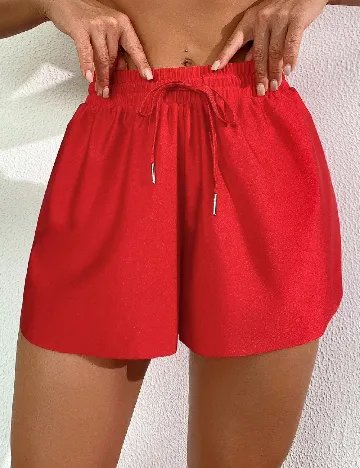 Pantaloni scurti SHEIN, rosu