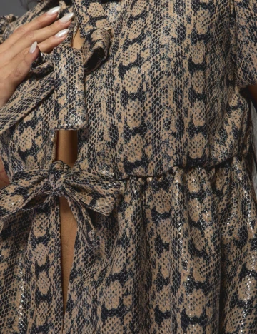 Bluza Missguided, imprimeu sarpe