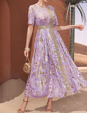 Rochie lunga SHEIN, mov