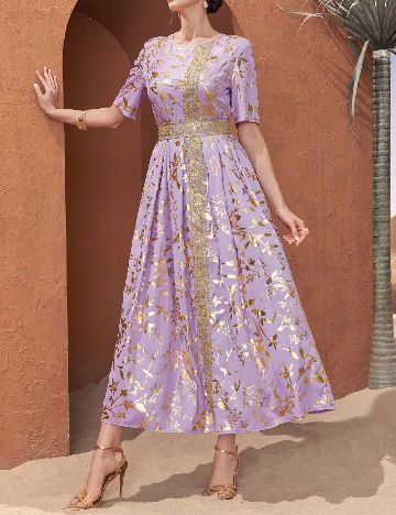 Rochie lunga SHEIN, mov