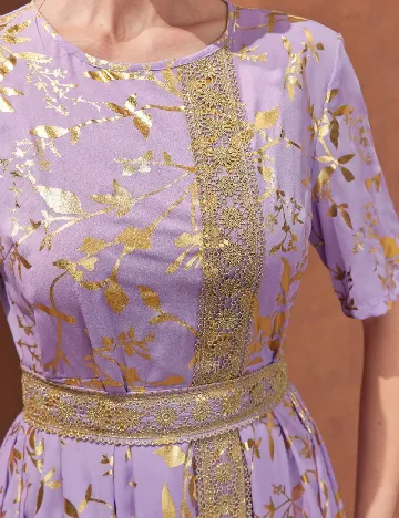 Rochie lunga SHEIN, mov