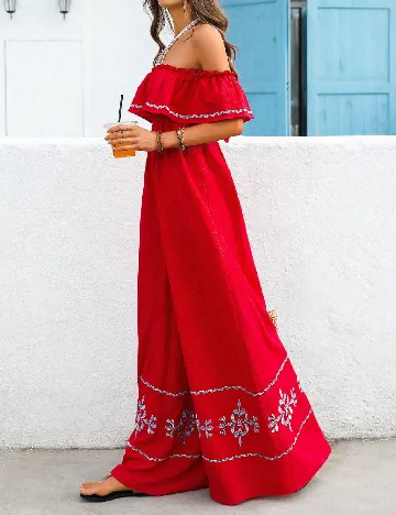 Salopeta SHEIN, rosu