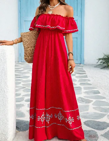 Salopeta SHEIN, rosu