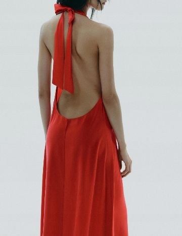 Rochie lunga Zara, rosu