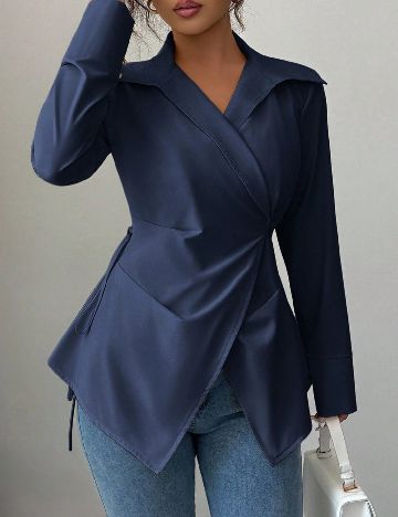 Camasa SHEIN, bleumarin