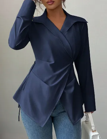 Camasa SHEIN, bleumarin