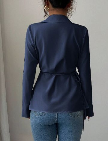 Camasa SHEIN, bleumarin