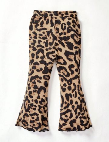 Pantaloni Shein Kids, animal print