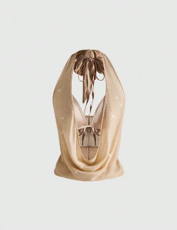 Set top si sutien Romwe, maro