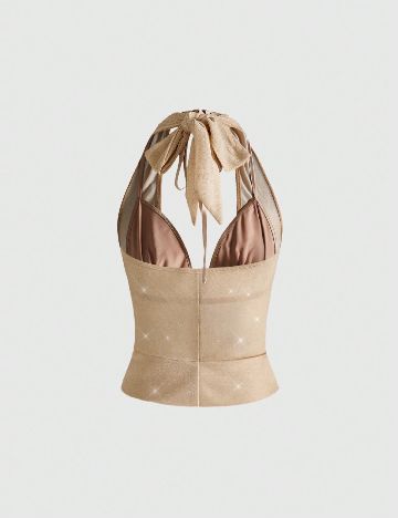 Set top si sutien Romwe, maro