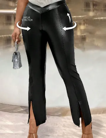 Pantaloni SHEIN CURVE, negru