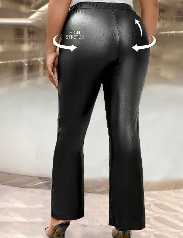 Pantaloni SHEIN CURVE, negru