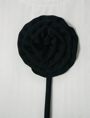 Bluza SHEIN, alb/negru