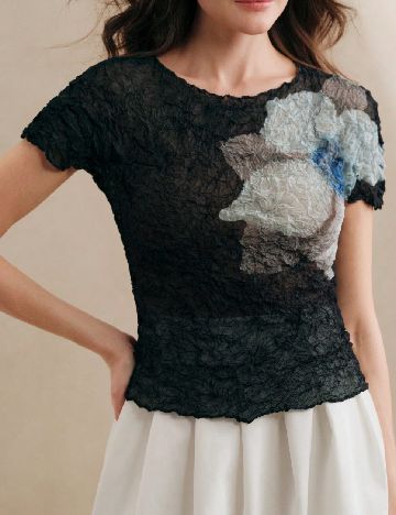 Bluza Anewsta, negru