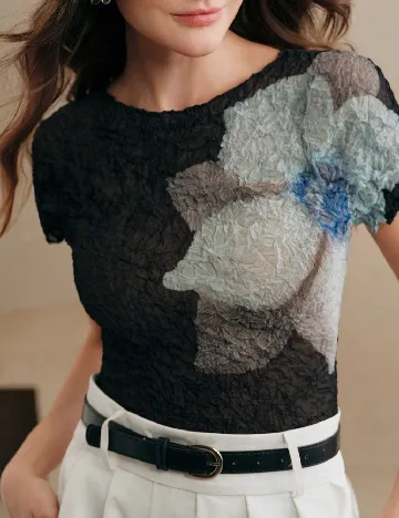 Bluza Anewsta, negru