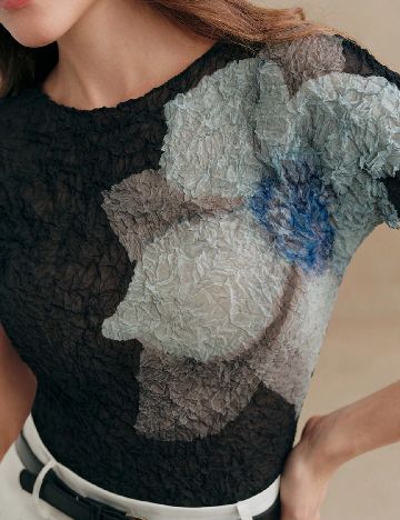 Bluza Anewsta, negru