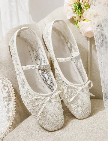 Balerini SHEIN, ecru