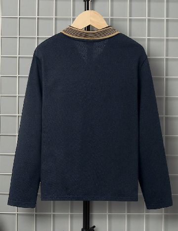 Bluza Shein Kids, bleumarin