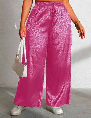 Pantaloni SHEIN CURVE, roz