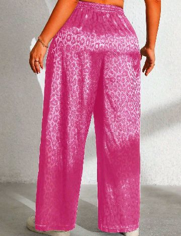 Pantaloni SHEIN CURVE, roz