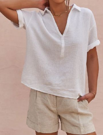 Bluza Oversize Charli, alb