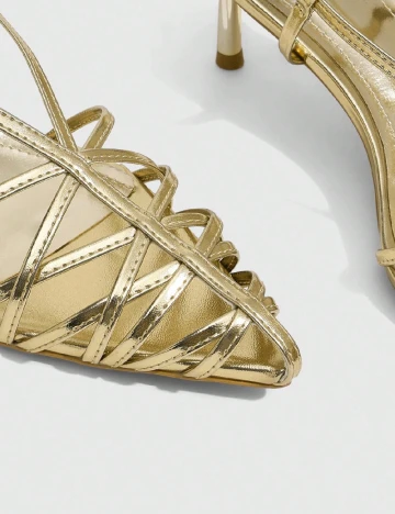 Pantofi Cuccoo, auriu