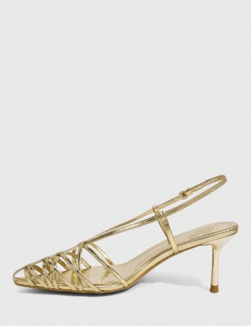 Pantofi Cuccoo, auriu