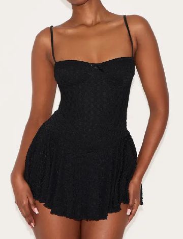 Salopeta PrettyLittleThing, negru