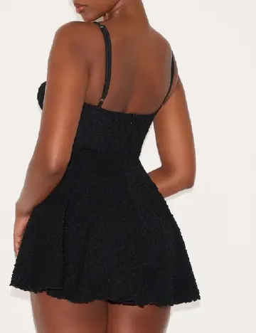 Salopeta PrettyLittleThing, negru