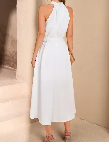 Rochie medie SHEIN, alb