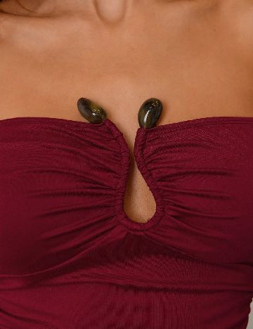 Rochie scurta SHEIN, visiniu