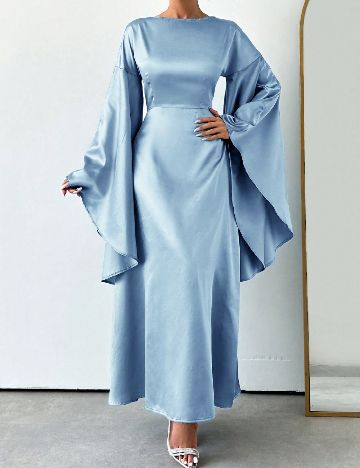 Rochie lunga SHEIN, albastru