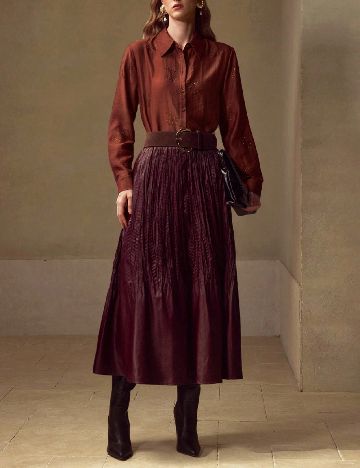 Camasa MOTF, caramiziu