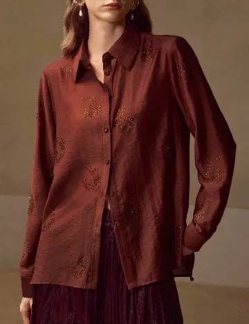 Camasa MOTF, caramiziu