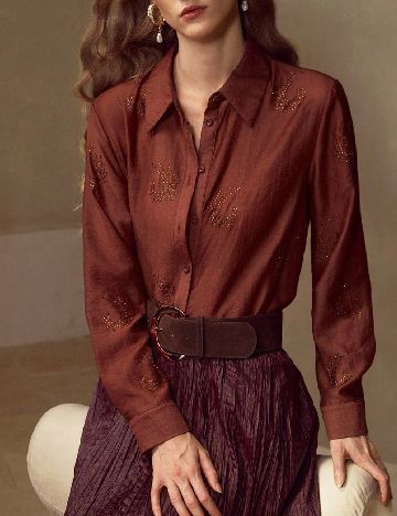 Camasa MOTF, caramiziu