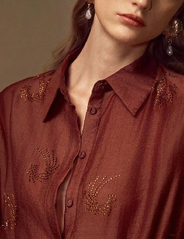 Camasa MOTF, caramiziu