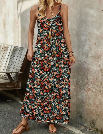 Rochie lunga SHEIN, floral