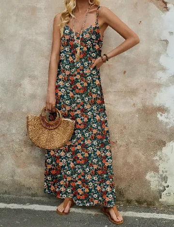 Rochie lunga SHEIN, floral