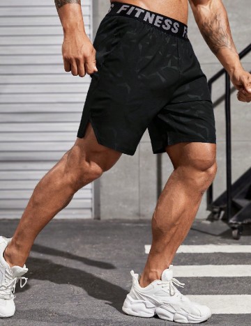 Pantaloni scurti SHEIN, negru